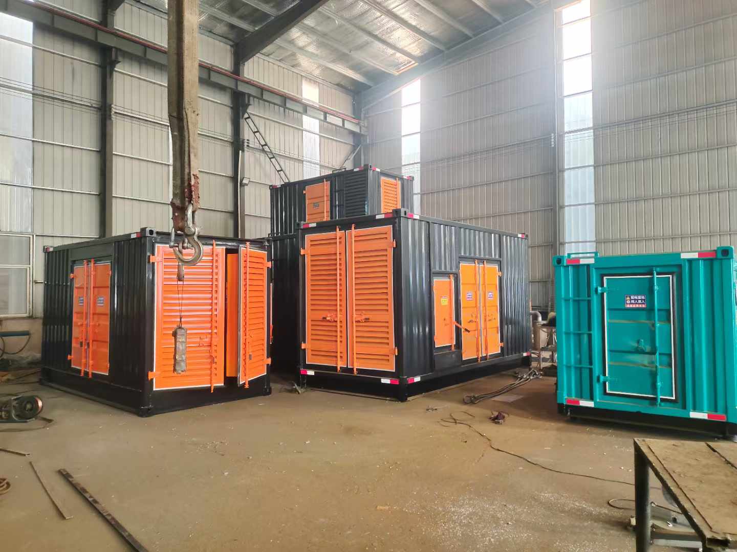 定边500kw柴油发电机组可以带动多少功率设备？