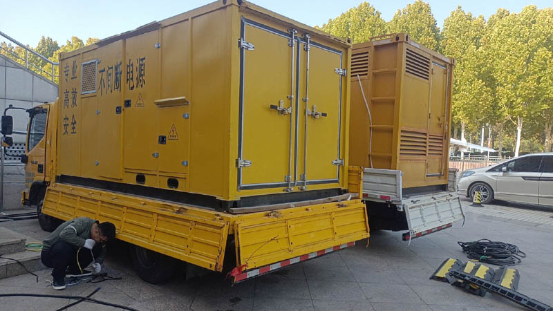 定边柴油发电机组和UPS电源配合使用时的注意事项